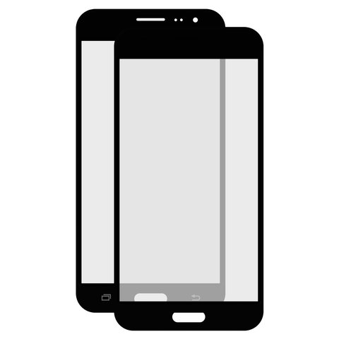 Vidrio de carcasa puede usarse con Samsung J320H DS Galaxy J3 2016 , negro