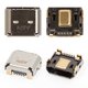 Conector de carga puede usarse con HTC One M8, One M8 Dual SIM, One M8e, 5 pin, micro USB tipo-B