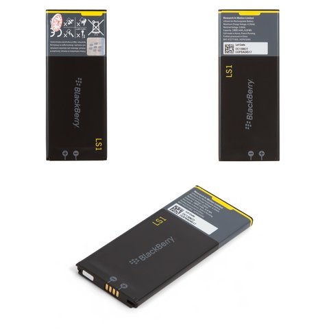 Batería LS1 puede usarse con Blackberry Z10, Li ion, 3.8 V, 1800 mAh, Original PRC 