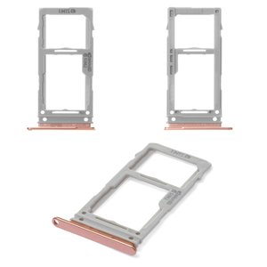 Sujetador de tarjeta SIM puede usarse con Samsung G973 Galaxy S10, G975 Galaxy S10 Plus, rojo, con soporte para MMC, dual SIM