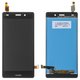 Pantalla LCD puede usarse con Huawei P8 Lite (ALE L21), negro, clase B, sin marco, Copy