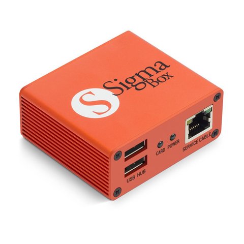Sigma Box con juego de cables 9 ud.  y Packs 1, 2, 3, 4, 5 activados