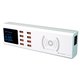 Adaptador de red Sunshine SS-309WD , 40 W, Quick Charge, con cargador inalámbrico, 8 puertos