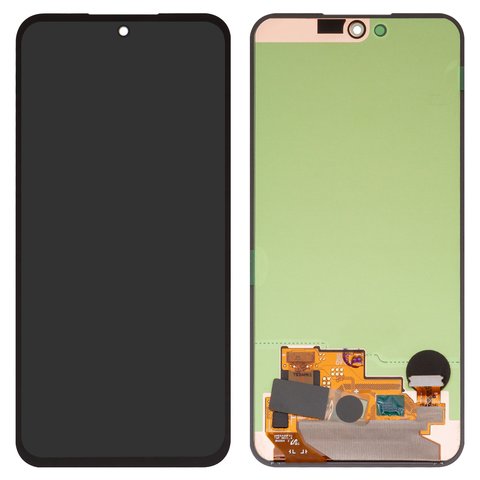 Pantalla LCD puede usarse con Samsung A546 Galaxy A54 5G, negro, sin marco, Original PRC
