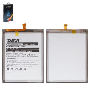 Batería Deji EB BM415ABY  puede usarse con Samsung M515 Galaxy M51, M515F Galaxy M51, Li ion, 3.86 V, 6000 mAh