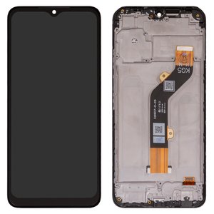 Pantalla LCD puede usarse con Tecno Pop 5 LTE, negro, con marco, Original PRC , BD4, BD4i, BD4a