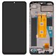 Pantalla LCD puede usarse con Realme C61, negro, con marco, Original (PRC), RMX3939, RMX3930