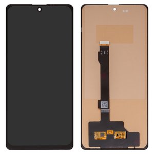 Pantalla LCD puede usarse con Xiaomi Poco X5 Pro, Redmi Note 12 Pro 5G, Redmi Note 12 Pro Plus, negro, sin marco, Copy, TFT 