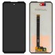 Pantalla LCD puede usarse con Oukitel WP17, WP19, WP21, negro, sin marco, High Copy, F683188VD