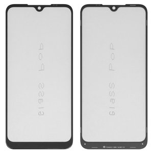 Vidrio de carcasa G+OCA PRO puede usarse con Xiaomi Redmi Note 8T, con película OCA, negro