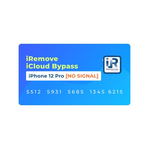iRemove iCloud Bypass para iPhone 12 Pro [NO SIGNAL]