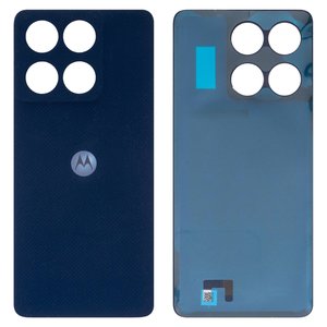 Panel trasero de carcasa puede usarse con Motorola Edge 60, azul, gibraltar sea