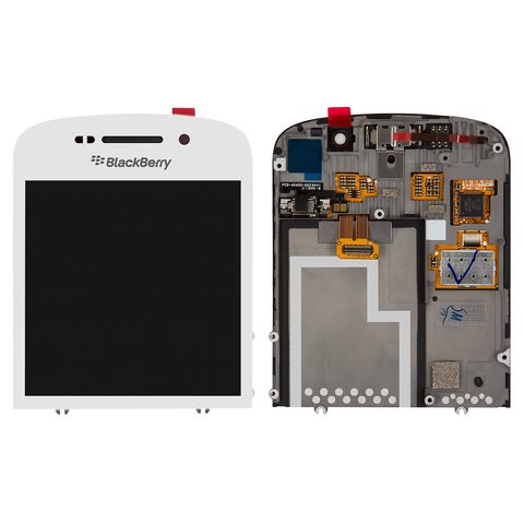 Дисплей для Blackberry Q10, белый