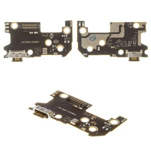 Шлейф для Xiaomi Mi 8, микрофона, коннектора зарядки, Сopy, плата зарядки, M1803E1A
