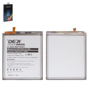 Акумулятор Deji EB BN985ABY для Samsung N985F Galaxy Note 20 Ultra, Li ion, 3,88 B, 4500 мАг