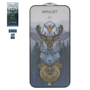 Захисне скло iNobi Amulet для Apple iPhone 13 Pro Max, iPhone 14 Plus, Full Glue, Anti Static, чорний