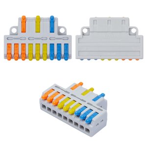 Клема швидкого монтажу D3 9, прохідна, 0,08–2.5 мм², 250 В, 32A
