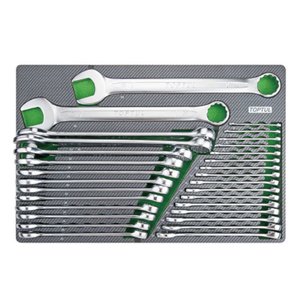 Набор ключей комбинированных TOPTUL GED3025