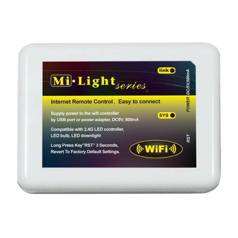 Controlador Wi Fi MiLight HTL 026 para lámparas MiLight GR306, MiLight GR306&GR307