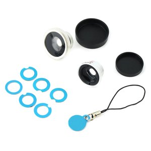 Juego de objetivos de recambio para cámara IP (gran angular, macro, ojo de pez) Juego de objetivos de recambio para cámara IP (gran angular, macro, ojo de pez)